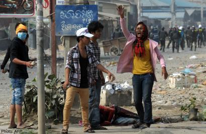 cambodia-labour-textile-protest
