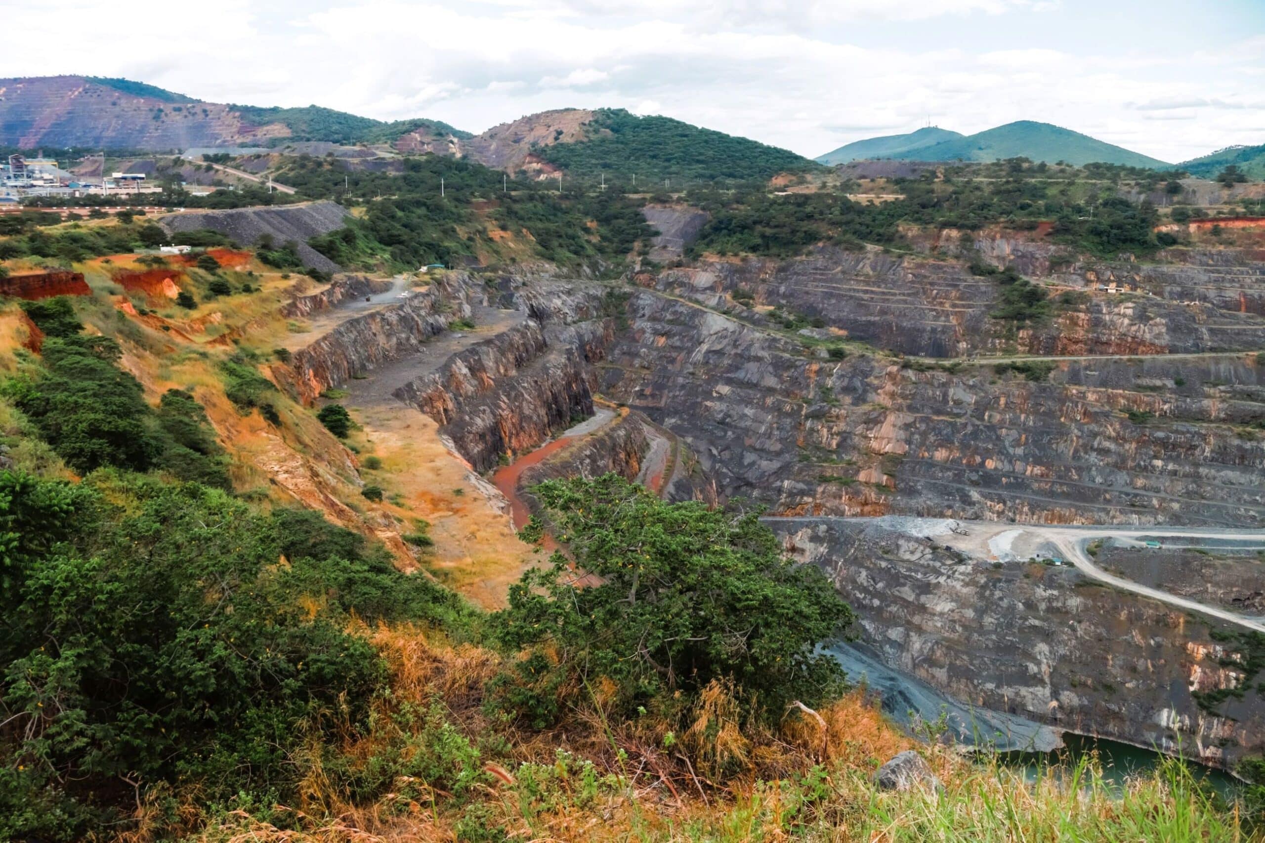 Mining site Tanzania